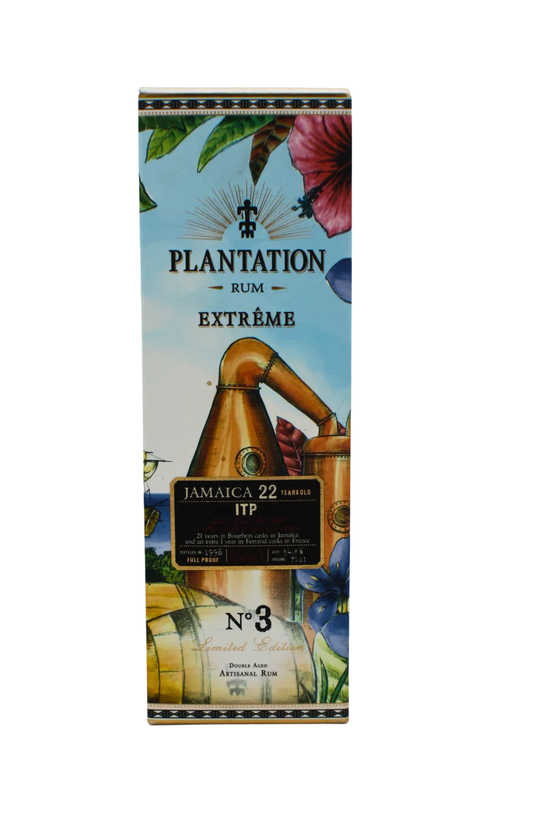 Plantation Extreme No3 Jamaica ITP 22 Y.O Rum 700 ML - Image 4