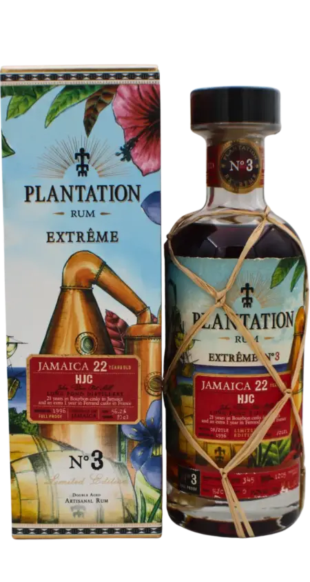 Plantation Extreme No3 Jamaica HJC 22 Y.O Rum 700 ML