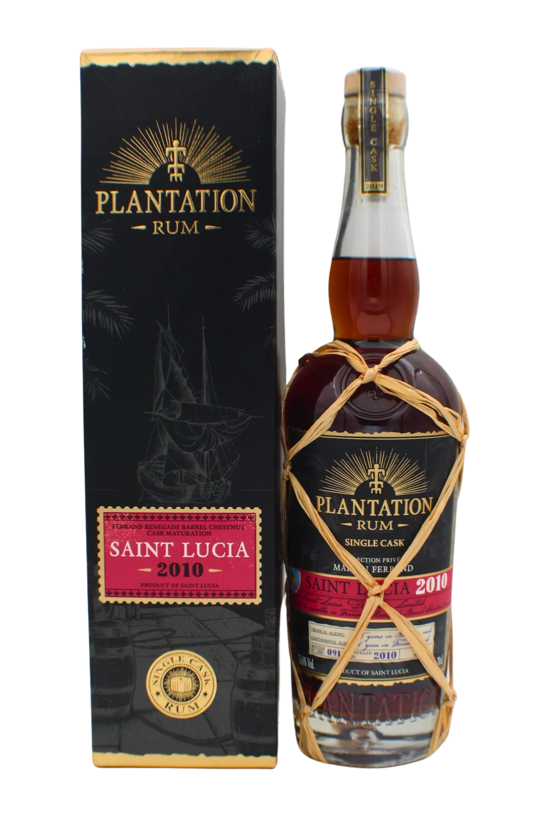 Plantation Santa Lucia Ferrand Benegade Barrel Chestnut Maturation 2010 Rum 700 ML