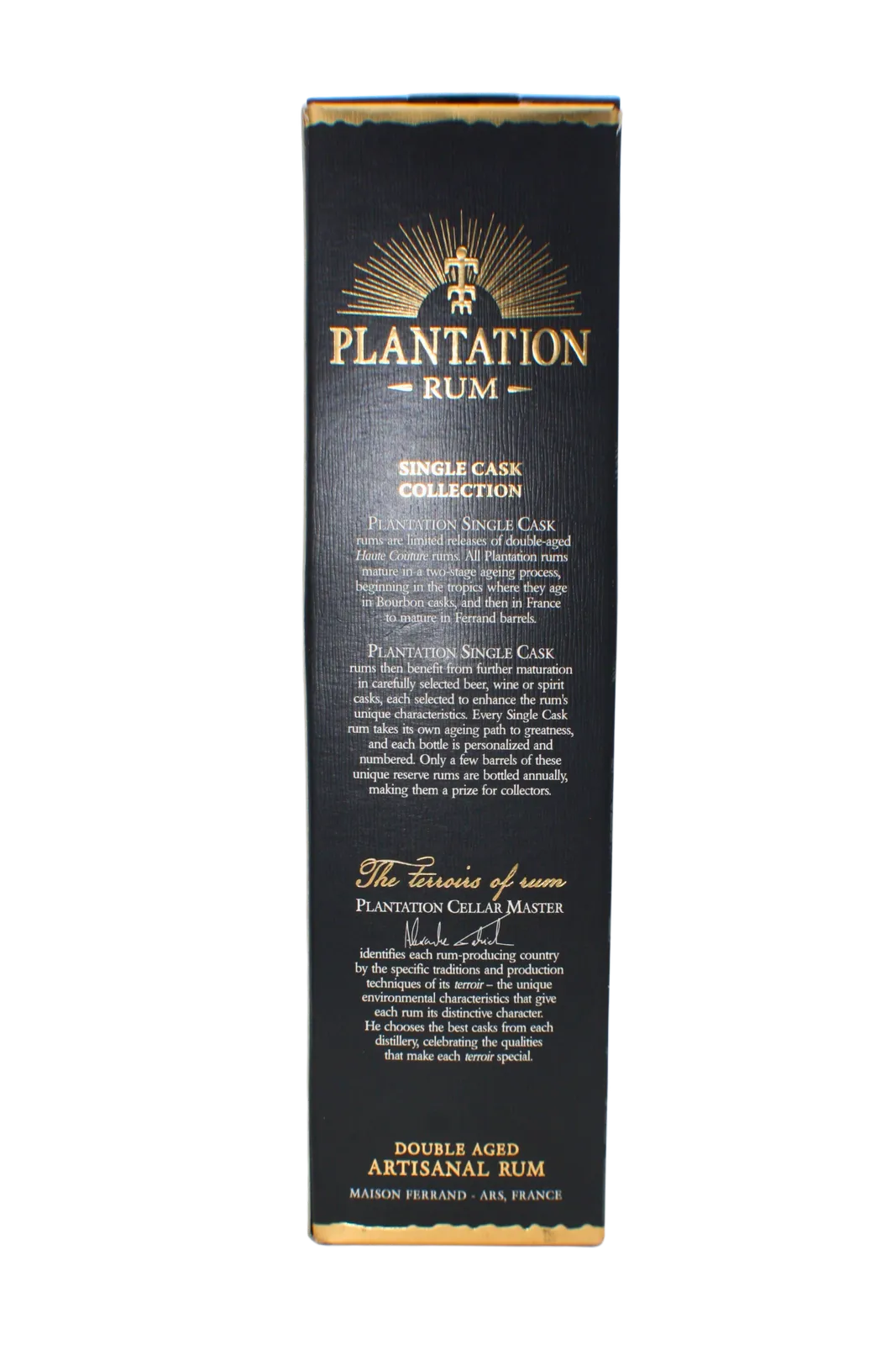 Plantation Santa Lucia Ferrand Benegade Barrel Chestnut Maturation 2010 Rum 700 ML - Image 5