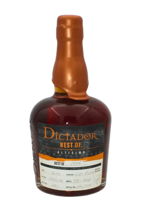 Dictador Best Of Altisimo 1977 Vintage 40 Y.O Rum 700 ML