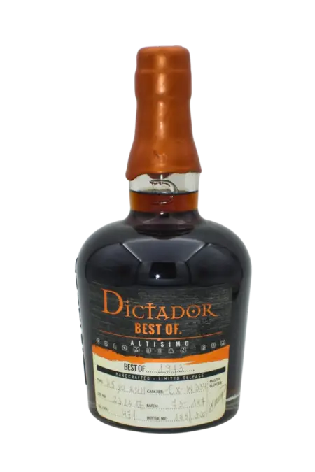 Dictador Best Of Altisimo 1973 Vintage 45 Y.O Rum 700 ML
