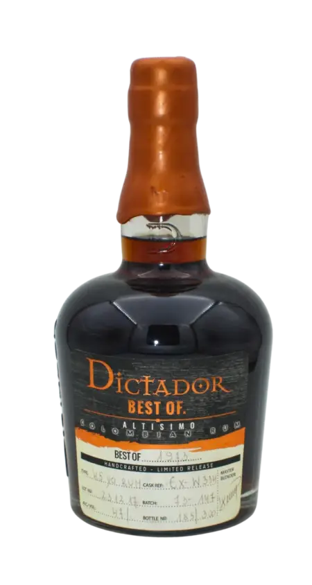 Dictador Best Of Altisimo 1973 Vintage 45 Y.O Rum 700 ML