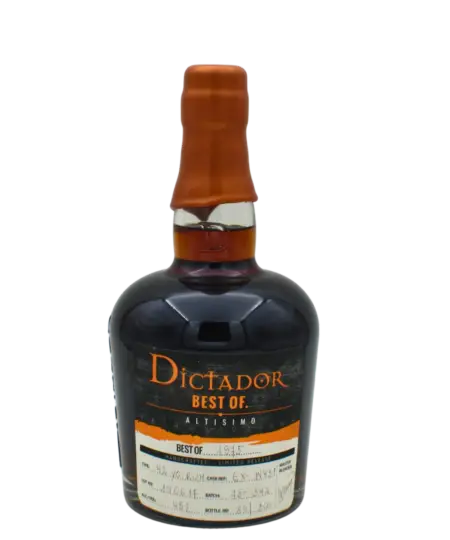 Dictador Best Of Altisimo 1975 Vintage 42 Y.O Rum 700 ML