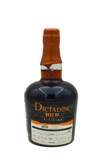 Dictador Best Of Altisimo 1975 Vintage 42 Y.O Rum 700 ML