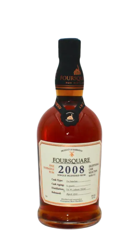 Foursquare 2008 Vintage 12 Y.O Rum 700 ML