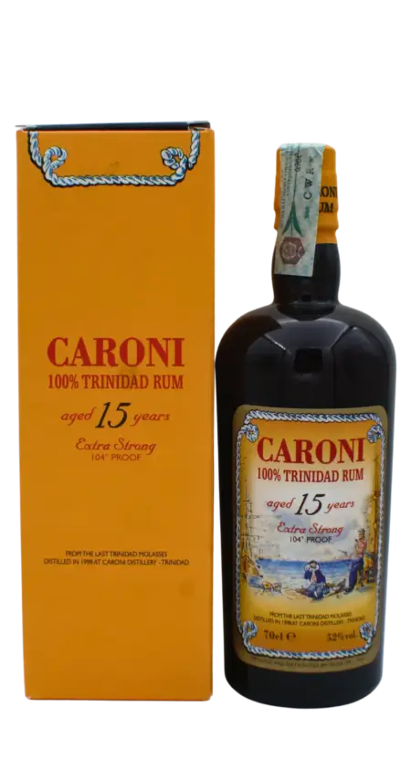 Caroni 15 Y.O 100% Tridinad Rum 700 ML