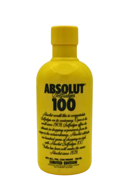 Absolut Vodka 100 Selfridges Edition 700 ML