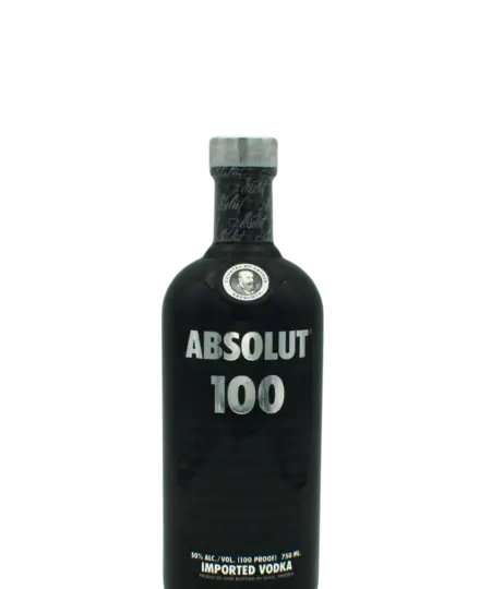 Absolut Vodka Black Bottle 100 Proof Edition 1000 ML