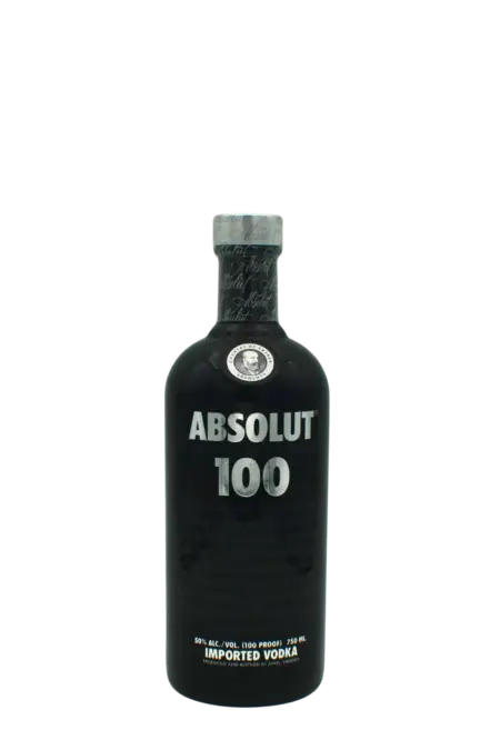 Absolut Vodka Black Bottle 100 Proof Edition 1000 ML