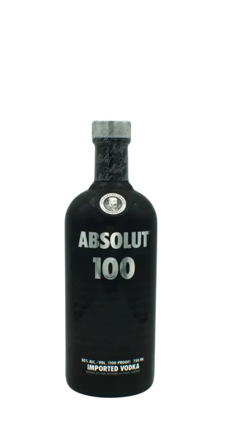 Absolut Vodka Black Bottle 100 Proof Edition 1000 ML
