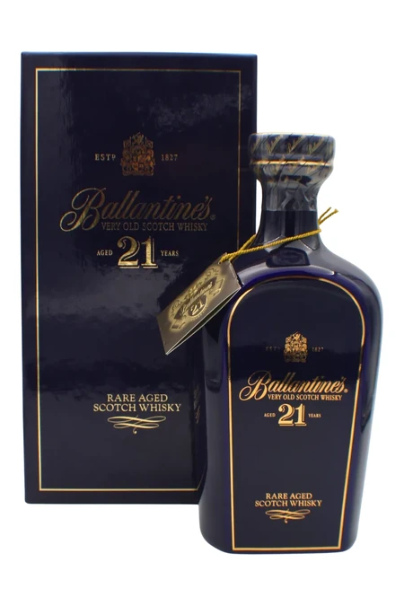 Ballantines 21 Y.O Rare Aged Ceramic Bottle Blended Scotch Whisky 700 ML