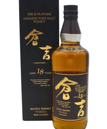 The Kurayoshi 18 Y.O Japanese Pure Single Malt 700 ML