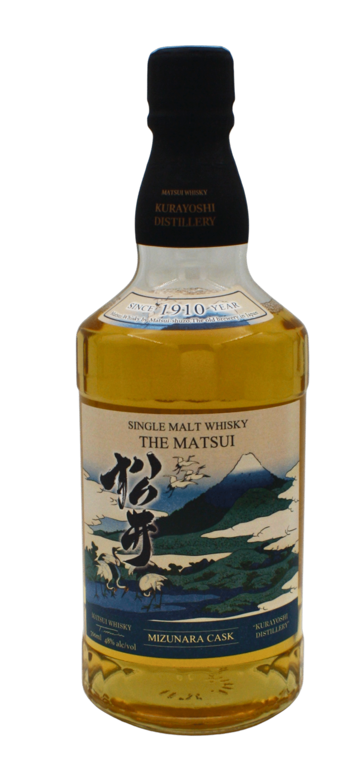 The Matsui Mizunara Single Malt Japenese Whisky 700 ML - Image 2