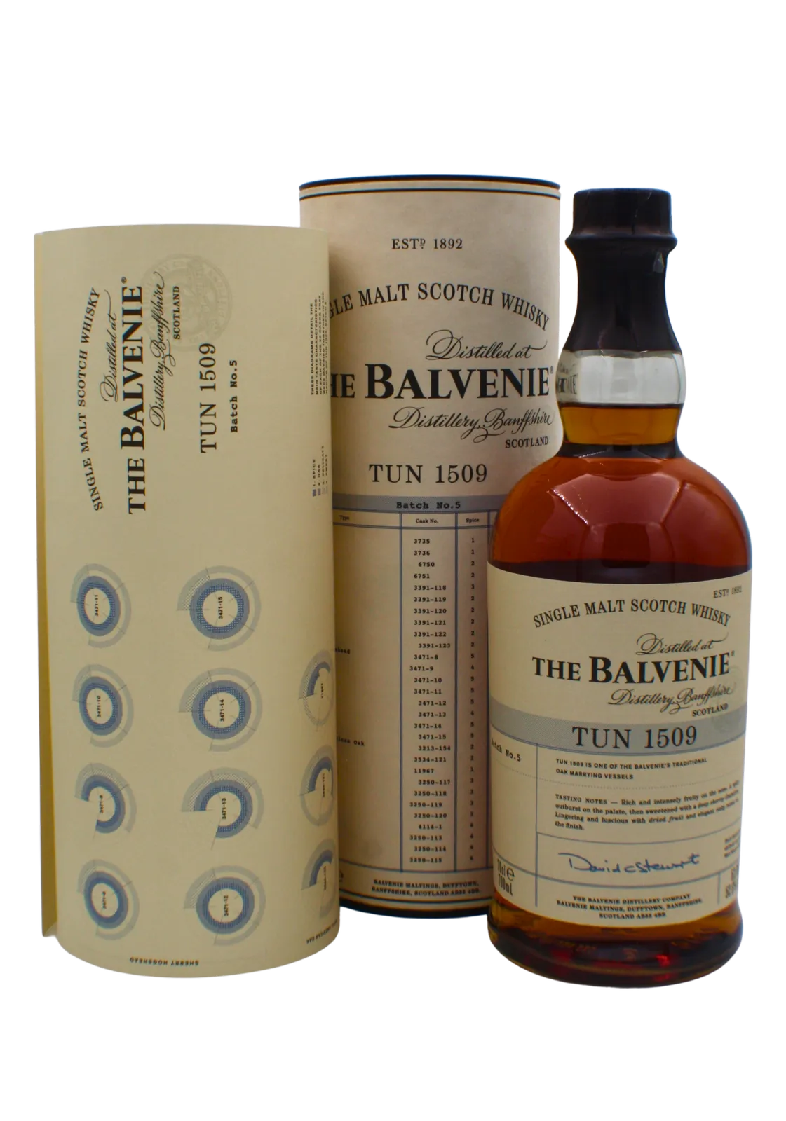 Balvenie TUN 1509 52.6% Batch 5 Single Malt Scotch Whisky 700 ML