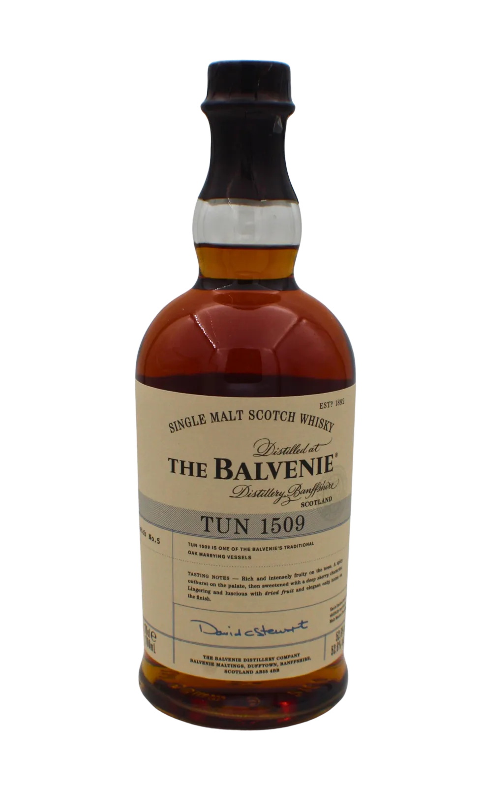 Balvenie TUN 1509 52.6% Batch 5 Single Malt Scotch Whisky 700 ML - Image 2