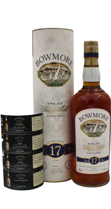 Bowmore  2000s Release 17 Y.O Single Malt Scotch Whisky 750 ML