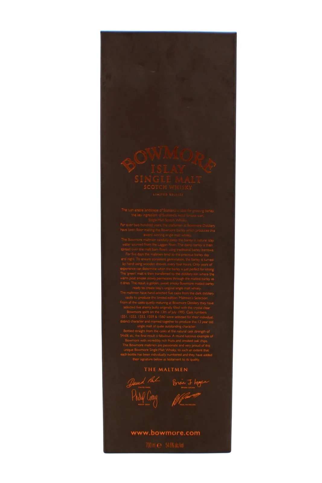Bowmore Maltmens Selection 13 Y.O Single Malt Scotch Whisky 700 ML - Image 5