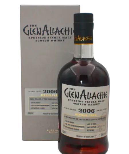 Glenallachie 2006 Peated Bourbon Single Cask 15 Y.O Single Malt Scotch Whisky 700 ML