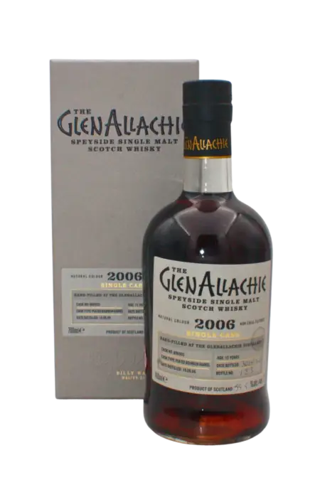 Glenallachie 2006 Peated Bourbon Single Cask 15 Y.O Single Malt Scotch Whisky 700 ML