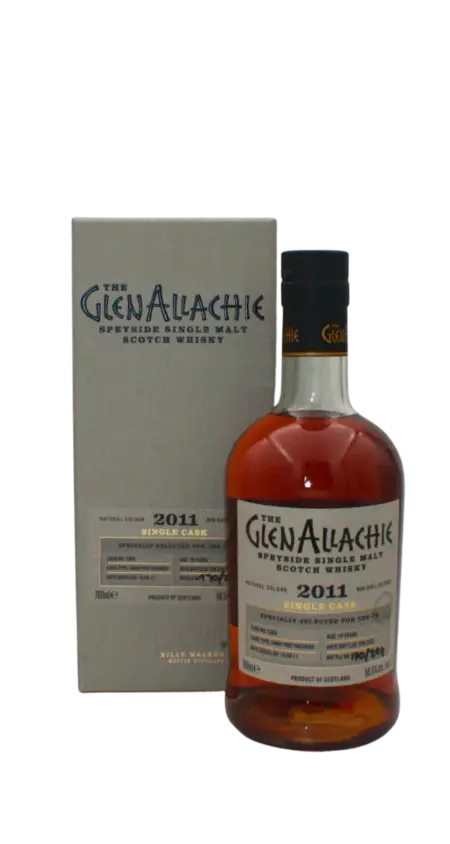Glenallachie 2011 Tawny Port Hogshead Single Cask 10 Y.O Single Malt Scotch Whisky 700 ML