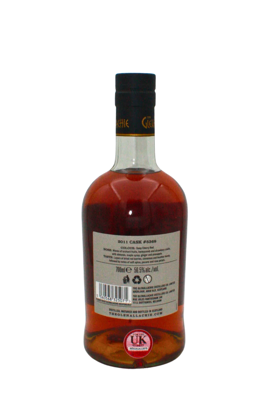 Glenallachie 2011 Tawny Port Hogshead Single Cask 10 Y.O Single Malt Scotch Whisky 700 ML - Image 3