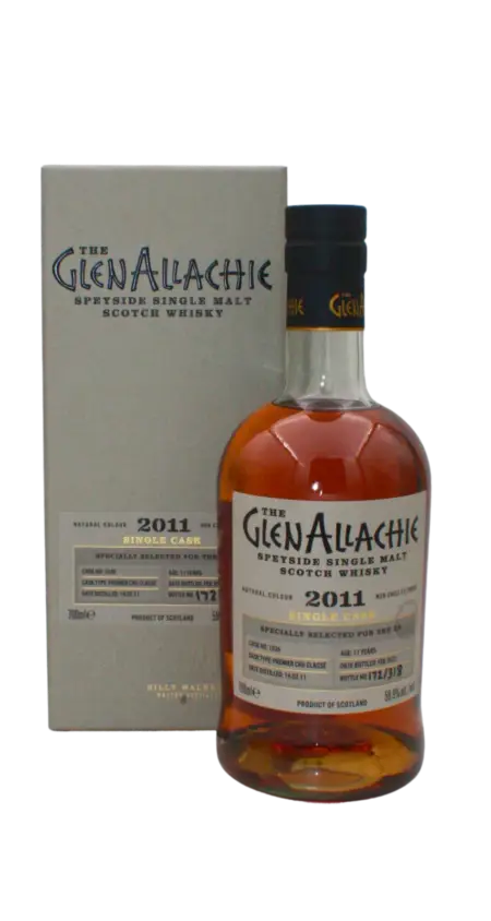 Glenallachie 2011 Premier Cru Classe Single Cask 11 Y.O Single Malt Scotch Whisky 700 ML