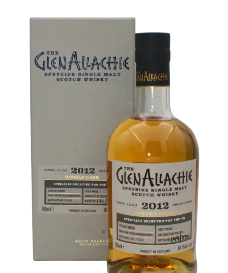 Glenallachie 2012 Peated Bourbon Single Cask 9 Y.O Single Malt Scotch Whisky 700 ML