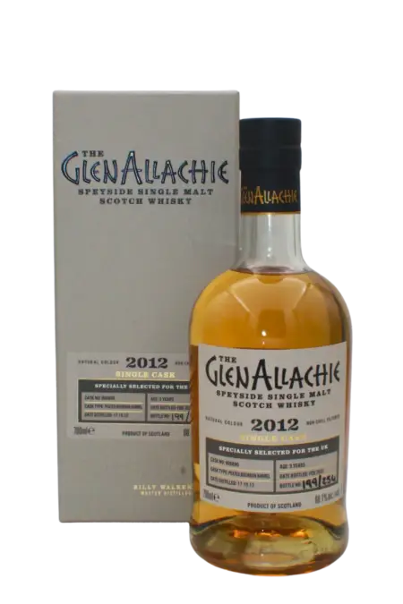 Glenallachie 2012 Peated Bourbon Single Cask 9 Y.O Single Malt Scotch Whisky 700 ML