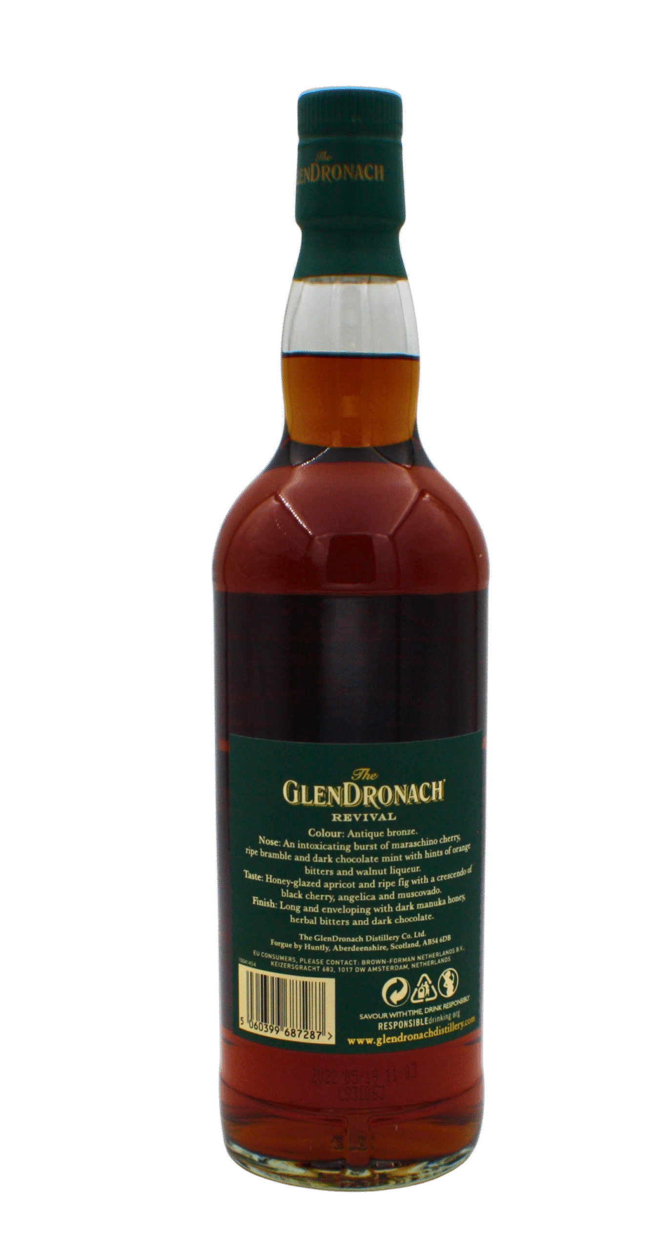 Glendronach Rachel Barrie 15 Y.O Single Malt Scotch Whisky 700 ML - Image 3