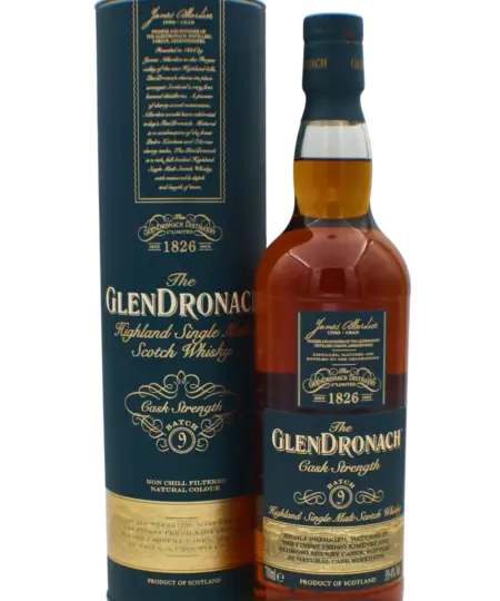 Glendronach Cask Strength Batch 9 Single Malt Scotch Whisky 700 ML