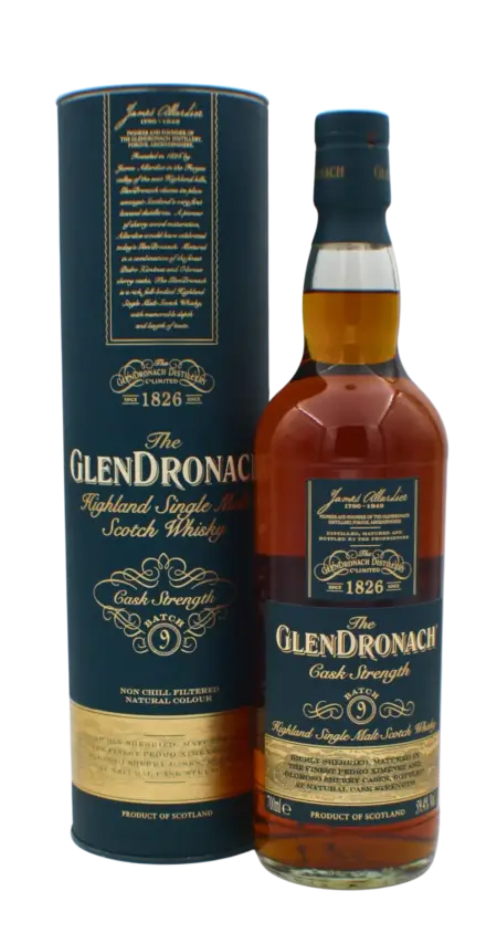 Glendronach Cask Strength Batch 9 Single Malt Scotch Whisky 700 ML