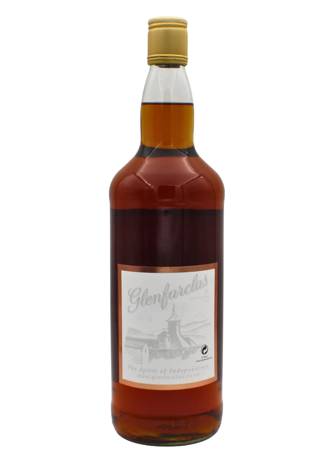 Glenfarclas 12 Y.O (Old Label Tin Box) Single Malt Scotch Whisky 1000 ML - Image 3
