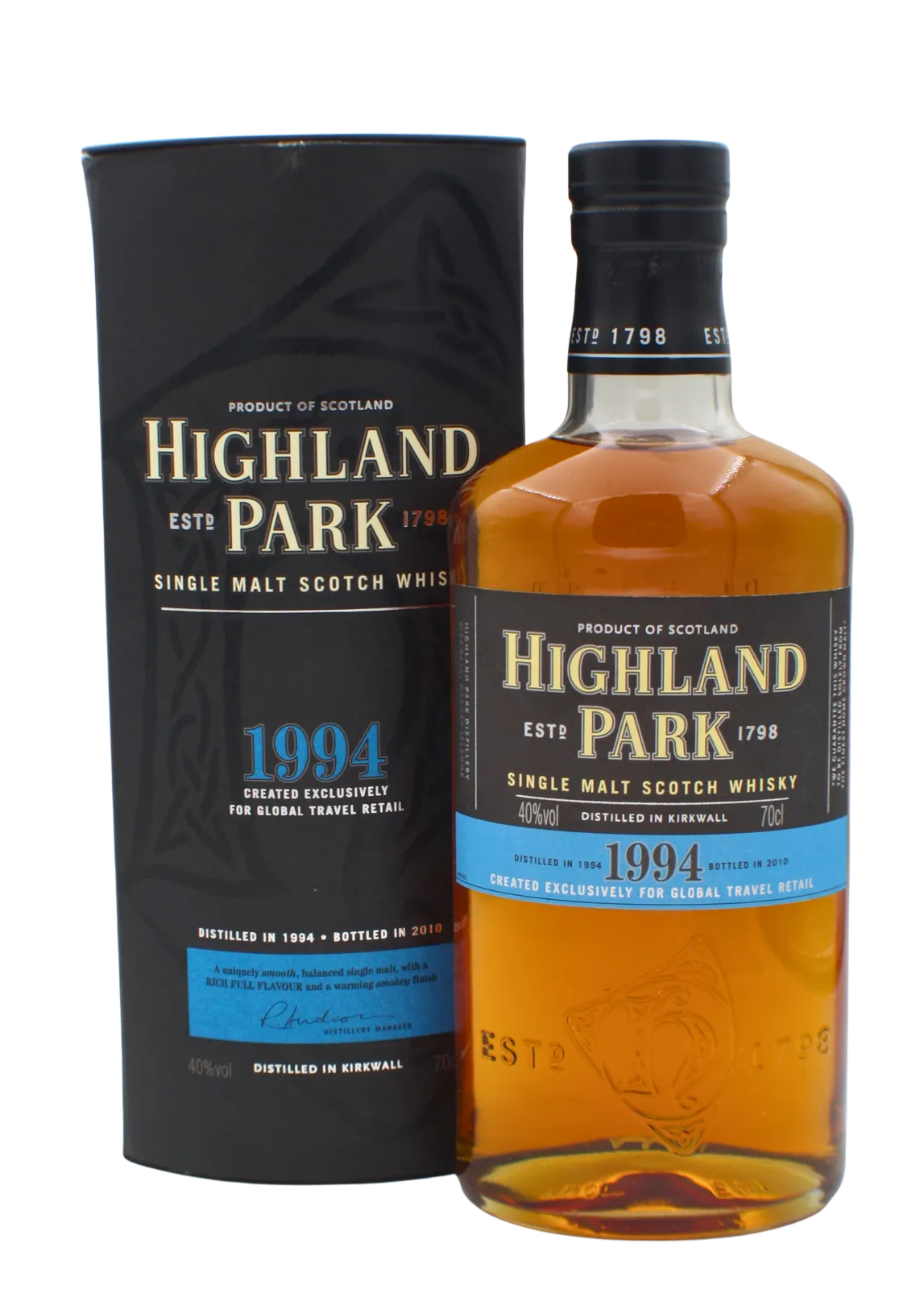 Highland Park 1994 Travel Retail 16 Y.O Single Malt Scotch Whisky 700 ML