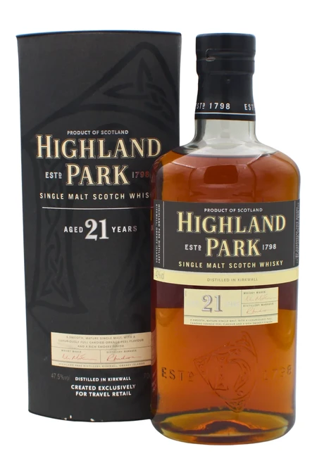 Highland Park 2007 Release 21 Y.O Single Malt Scotch Whisky 700 ML