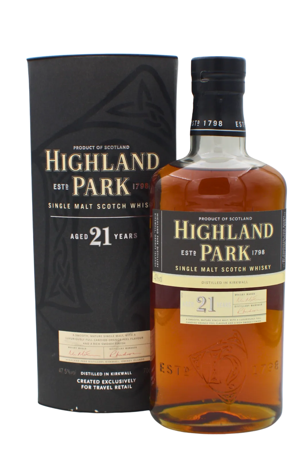 Highland Park 2007 Release 21 Y.O Single Malt Scotch Whisky 700 ML