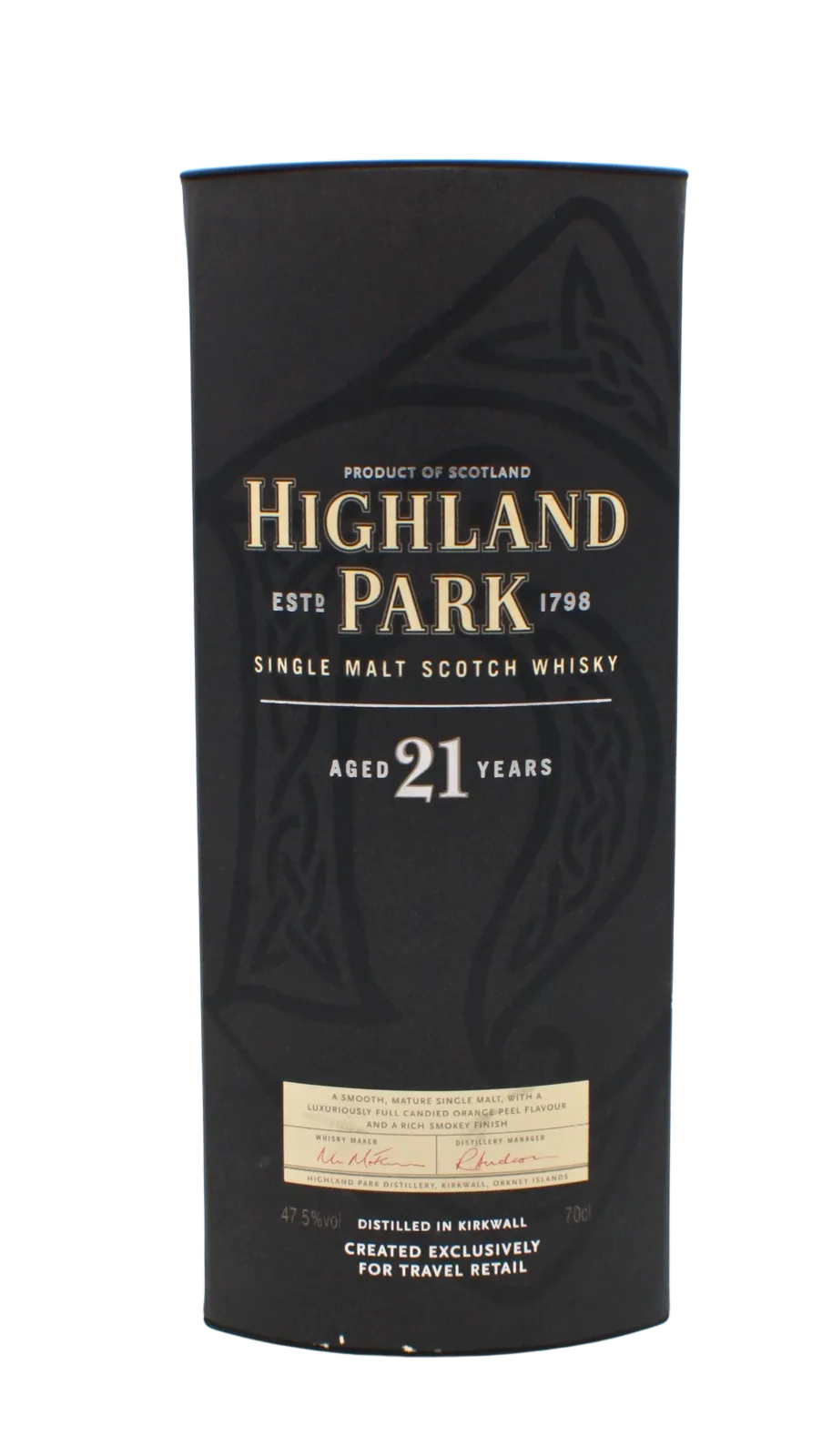 Highland Park 2007 Release 21 Y.O Single Malt Scotch Whisky 700 ML - Image 4