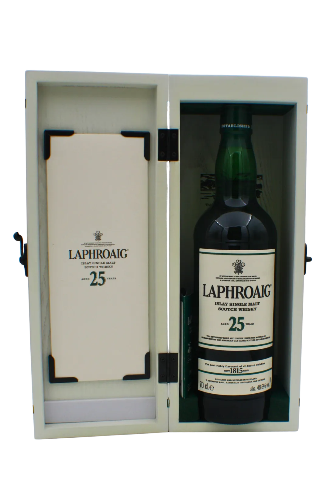 Laphroaig 48.6% Vol 25 Y.O Single Malt Scotch Whisky 700 ML