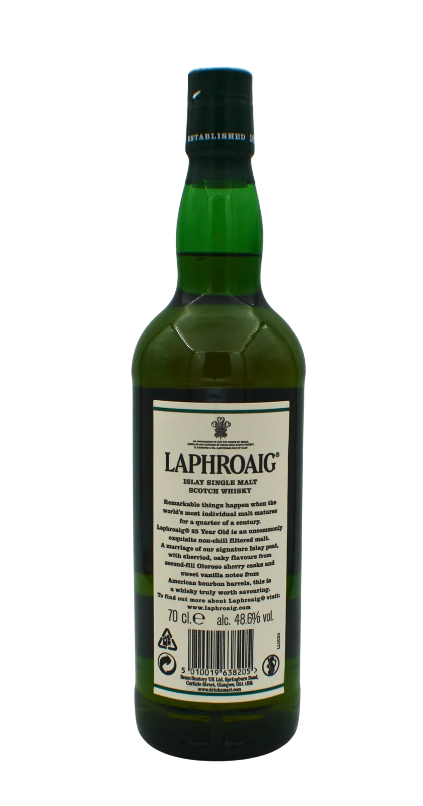 Laphroaig 48.6% Vol 25 Y.O Single Malt Scotch Whisky 700 ML - Image 3