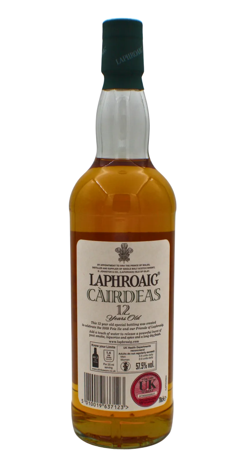 Laphroaig Cairdeas 57.5% Vol 12 Y.O Single Malt Scotch Whisky 700 ML - Image 3