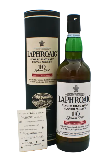Laphroaig Original Cask Strength 2005 Release 10 Y.O Single Malt Scotch Whisky 700 ML