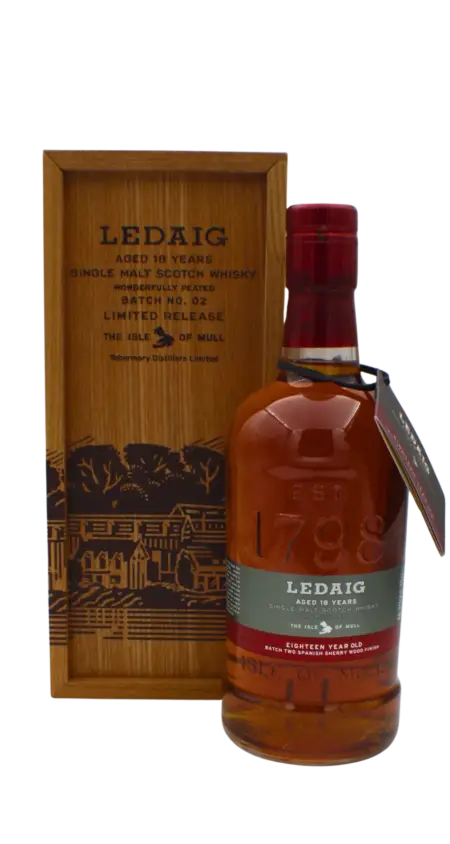 Ledaig Batch N.2 18 Y.O Single Malt Scotch Whisky 700 ML