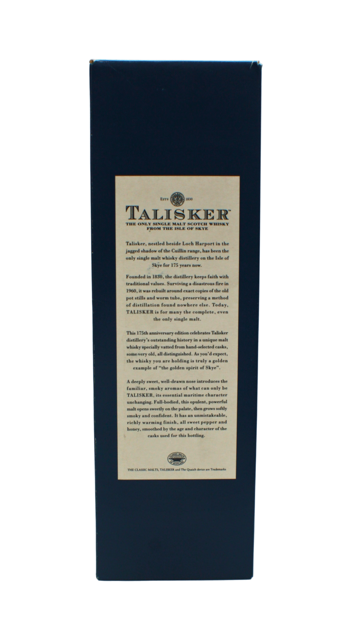 Talisker 175th Anniversary Bottled in 2005 Single Malt Scotch Whisky 700 ML - Image 5
