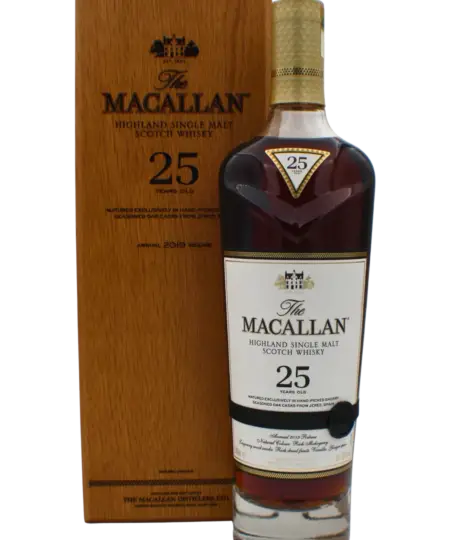 Macallan 2019 Release 25 Y.O Sherry Cask Single Malt Scotch Whisky 700 ML
