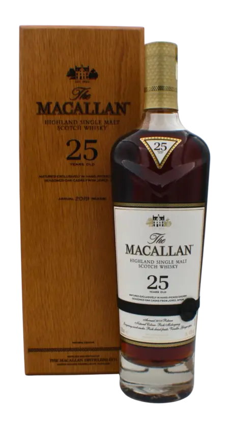 Macallan 2019 Release 25 Y.O Sherry Cask Single Malt Scotch Whisky 700 ML