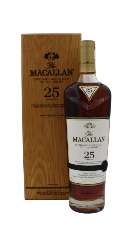 Macallan 2020 Release 25 Y.O Sherry Cask Single Malt Scotch Whisky 700 ML