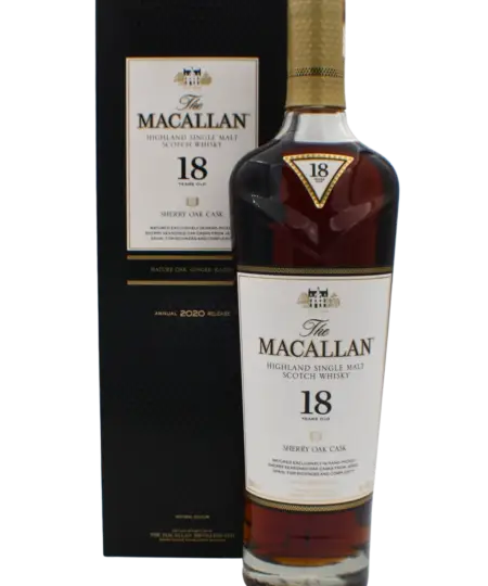 Macallan Sherry Cask 2020 18 Y.O Single Malt Scotch Whisky 700 ML