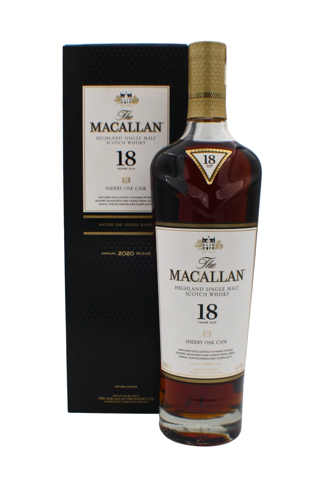 Macallan Sherry Cask 2020 18 Y.O Single Malt Scotch Whisky 700 ML