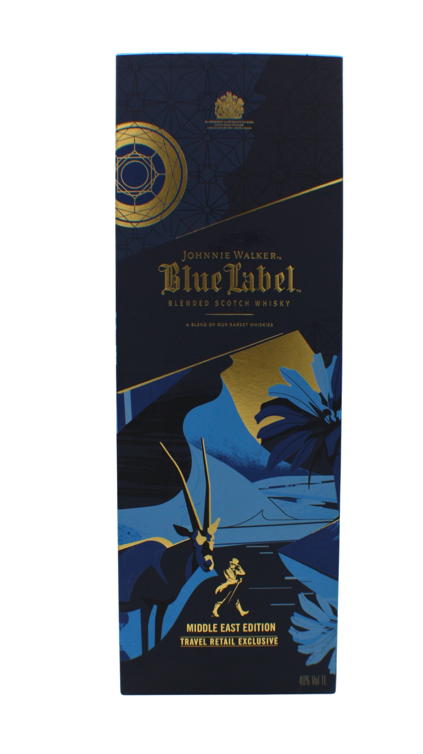 Johnnie Walker Middle East Edition Blue Label Blended Scotch Whisky 1000 ML - Image 4
