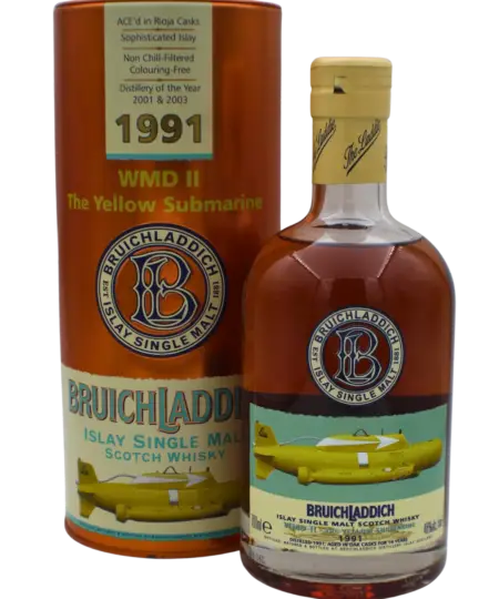 Bruichladdich Yellow Submarine 1991 Single Malt Scotch Whisky 700 ML